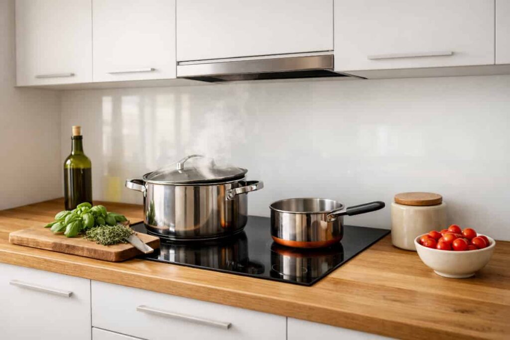 Une crédence en verre sur mesure pur moderniser votre cuisine
